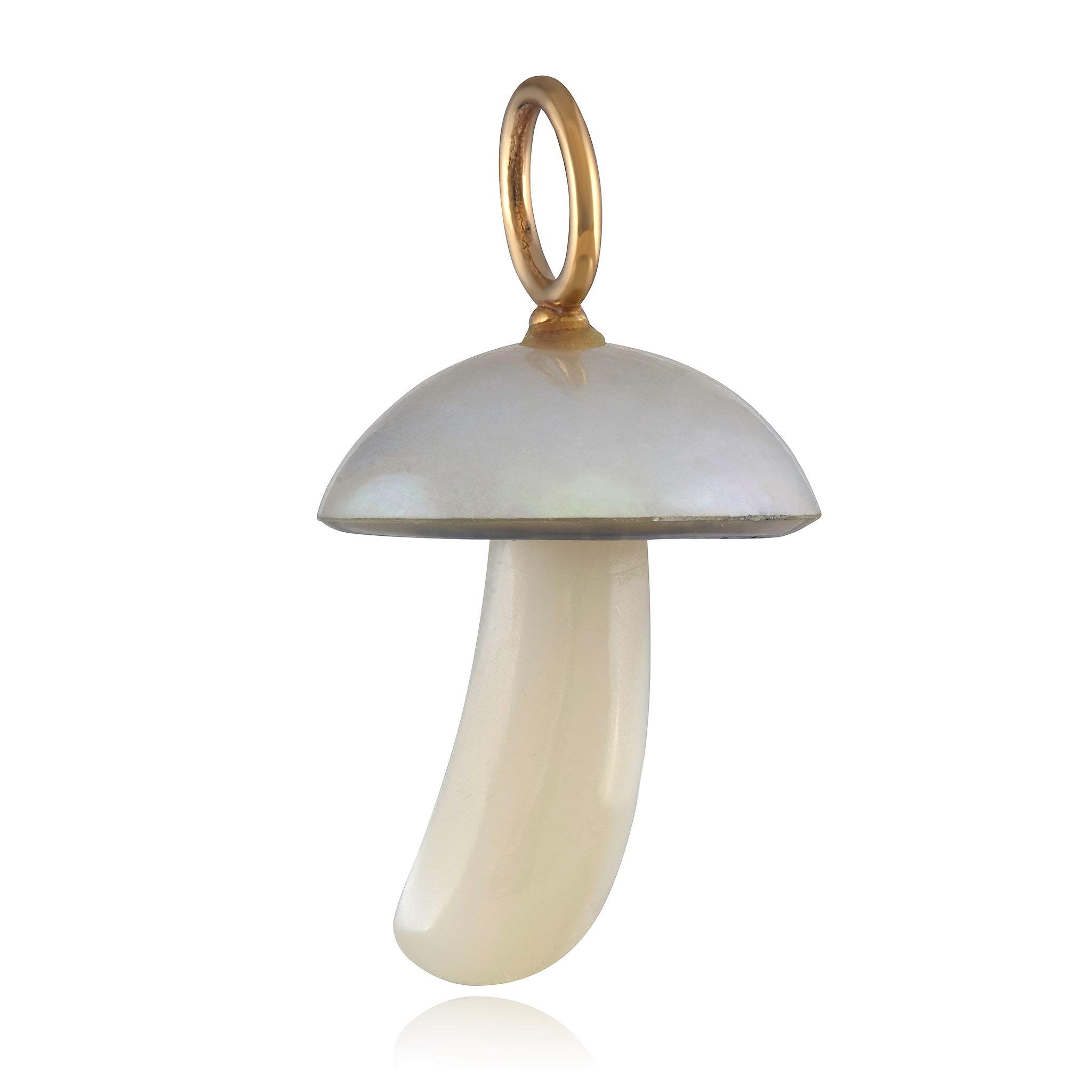 White Mabe Pearl Mushroom