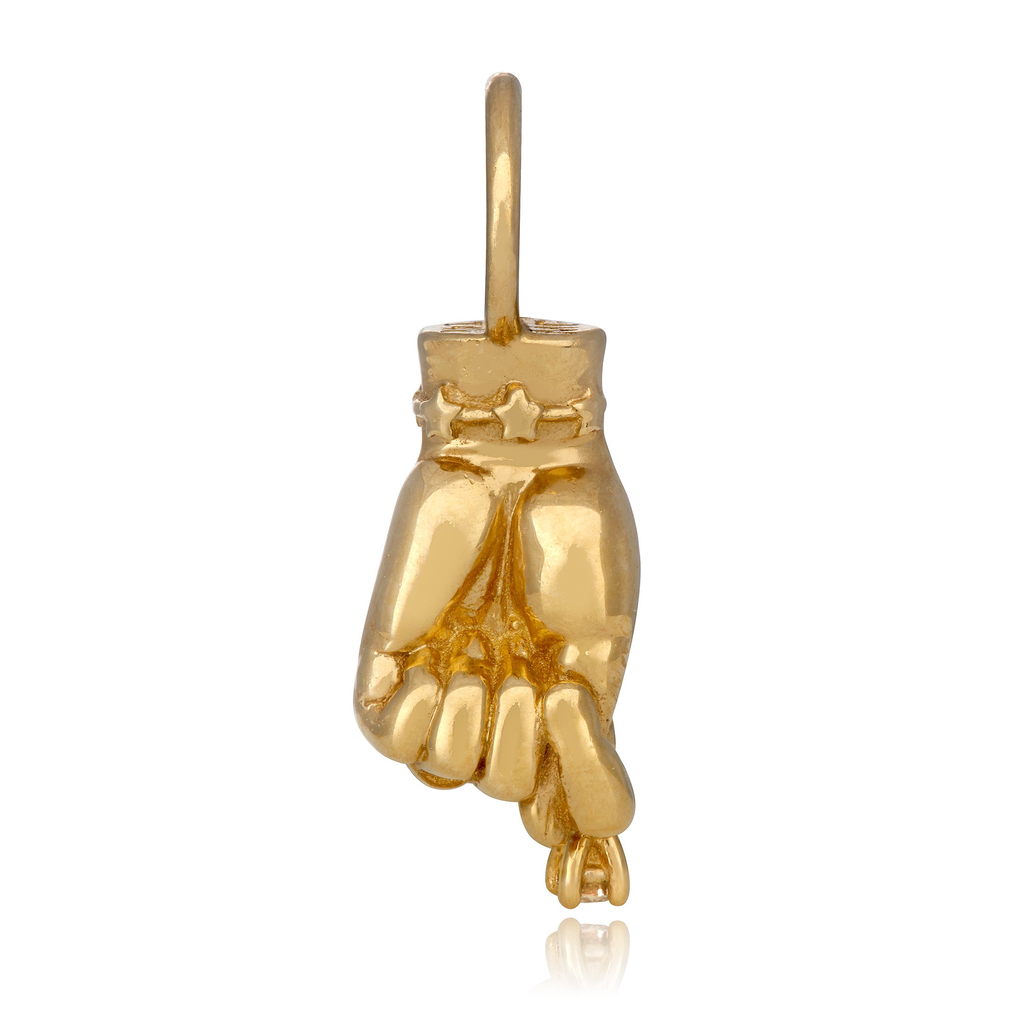 Mano Figa LadyFinger in 14k Gold