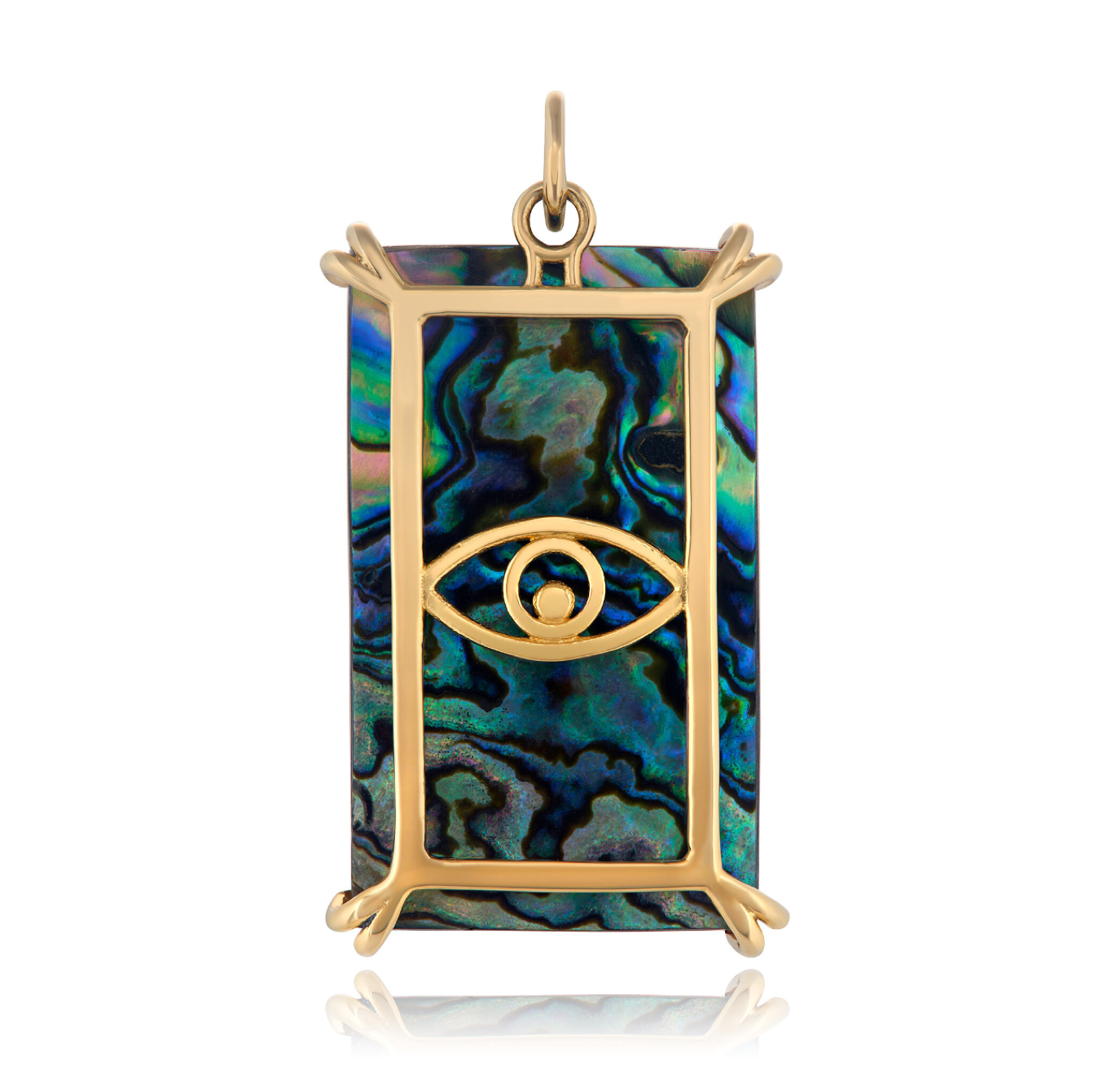 High Priestess Tarot Charm in 14K Gold